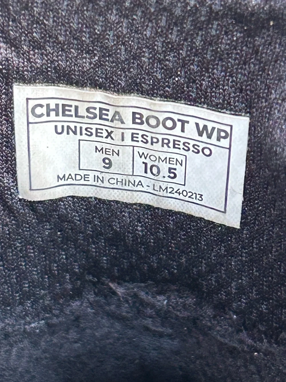 Unisex LEMS (Boulder, Col) Leather Chelsea Minimalist Barefoot Boots M 9 W 10.5